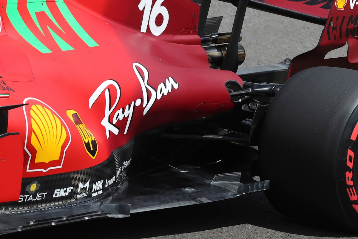 Charles Leclerc, Ferrari SF21, floor