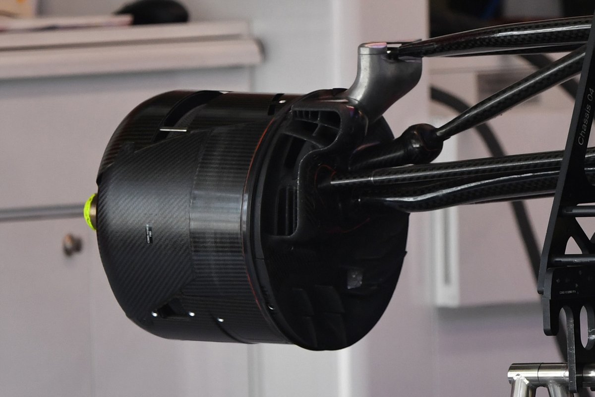 Alfa Romeo C41 front brake duct detail