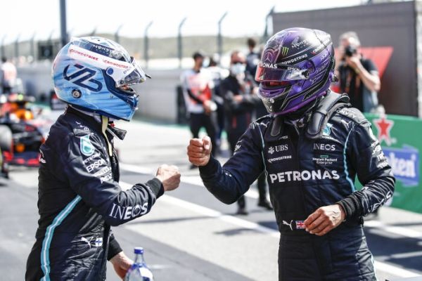 The Mercedes-AMG Petronas F1 Team secures front row lockout for the Portuguese Grand Prix