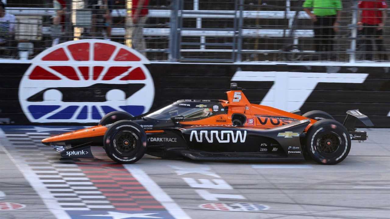 Pato O'Ward receives first IndyCar win in Texas