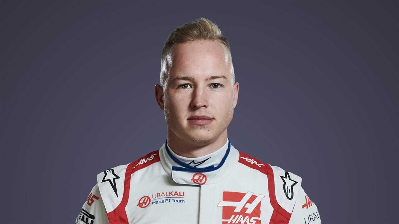 Nikita Mazepin - F1 driver for Haas