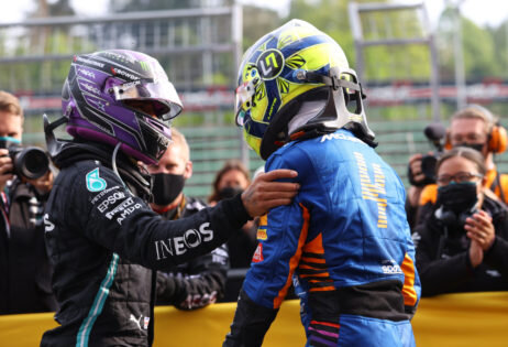 Portuguese GP: Lando Norris admits it was “stressful” holding Leclerc back
