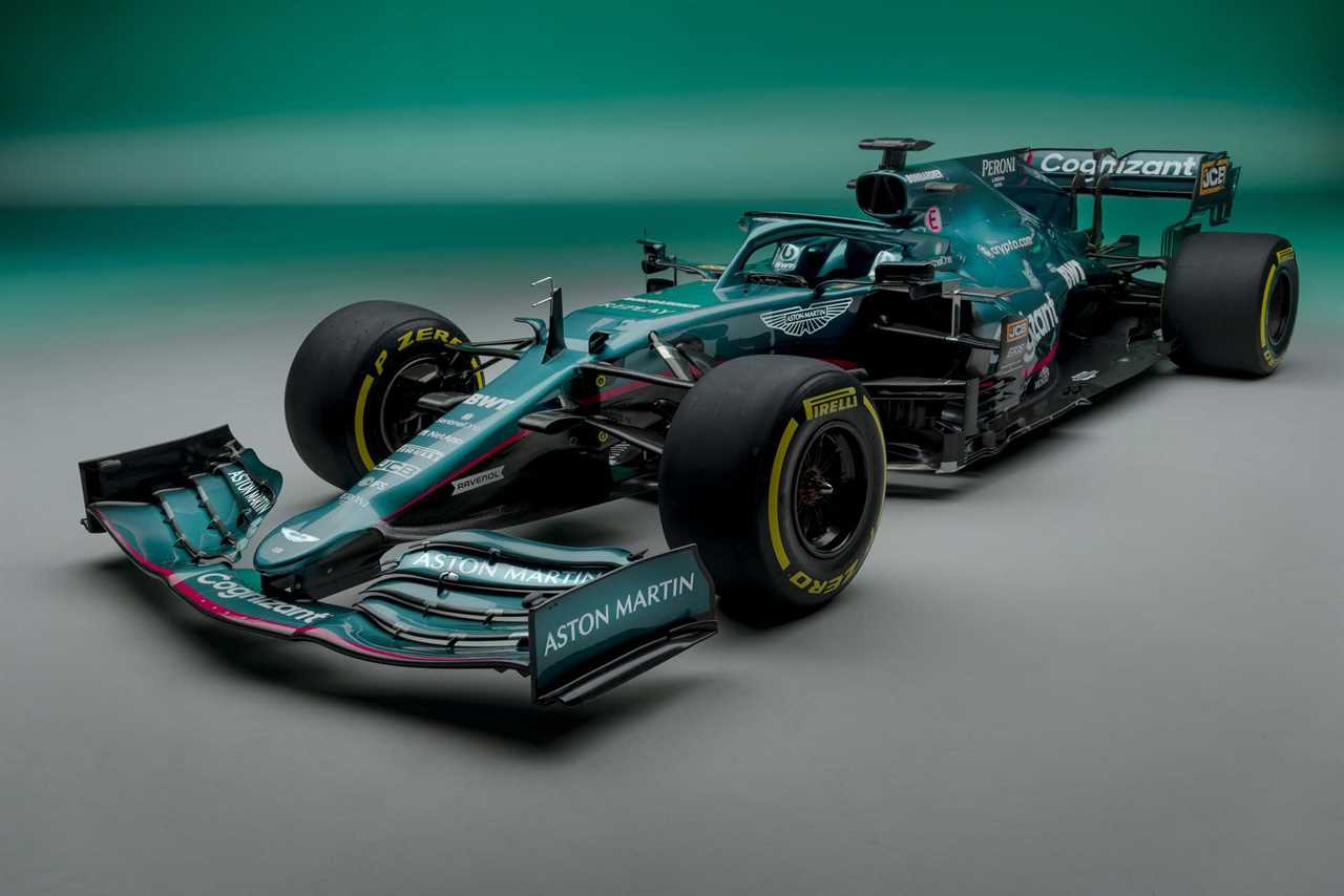 First Aston Martin F1 car unveiled in 60 years