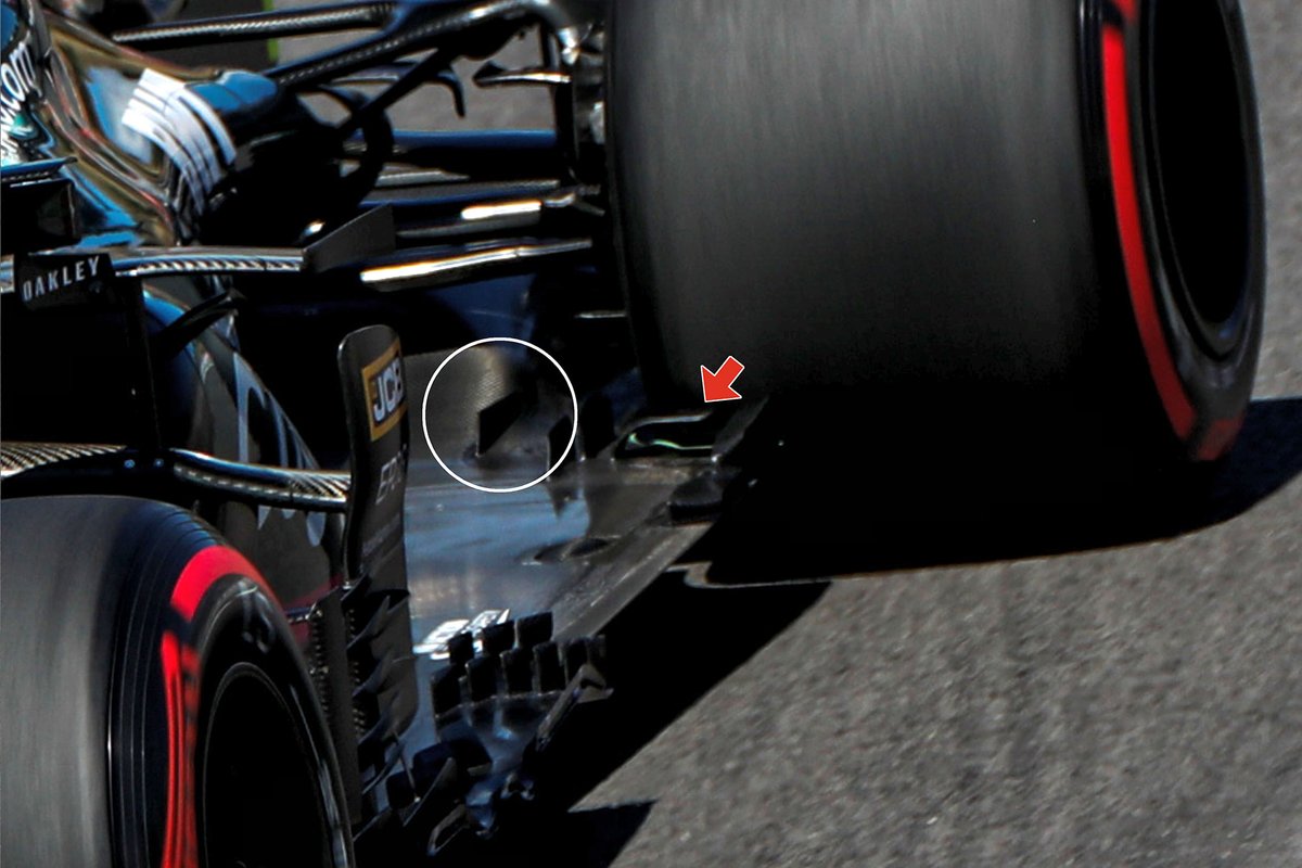Aston Martin Racing AMR21 ground fins