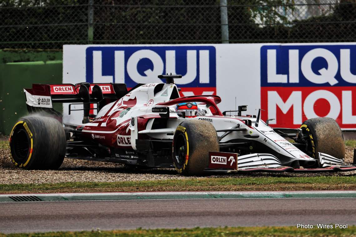 Kimi Raikkonen imola Alfa Romeo