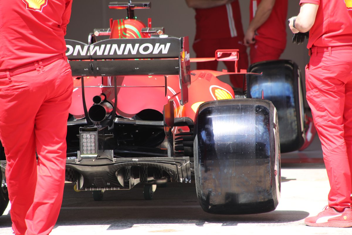 Ferrari SF21 rear detail
