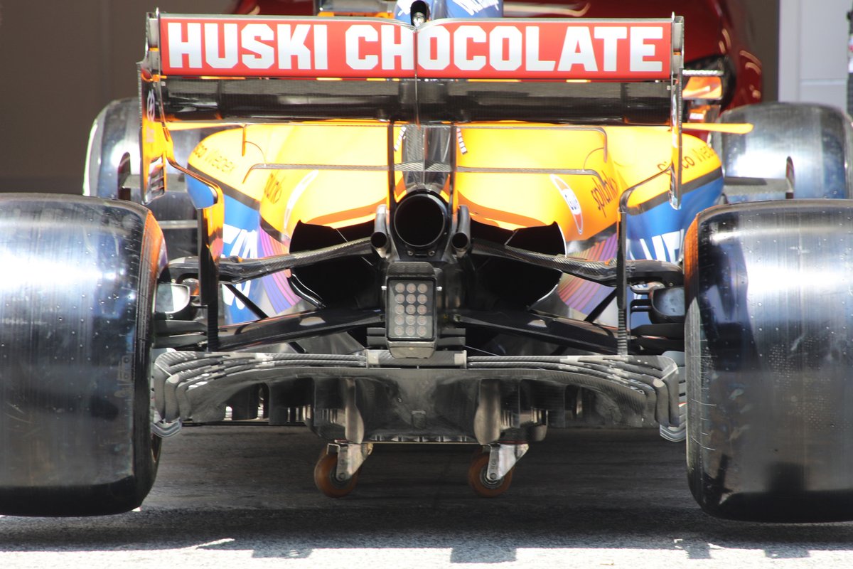 McLaren MCL35M rear detail