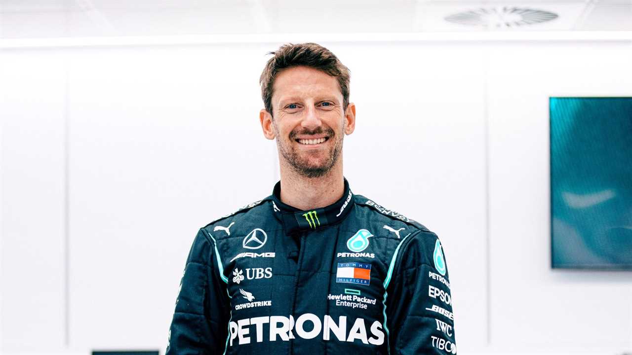 Grosjean will end his Formula 1 career with a Mercedes W10 test at the French GP