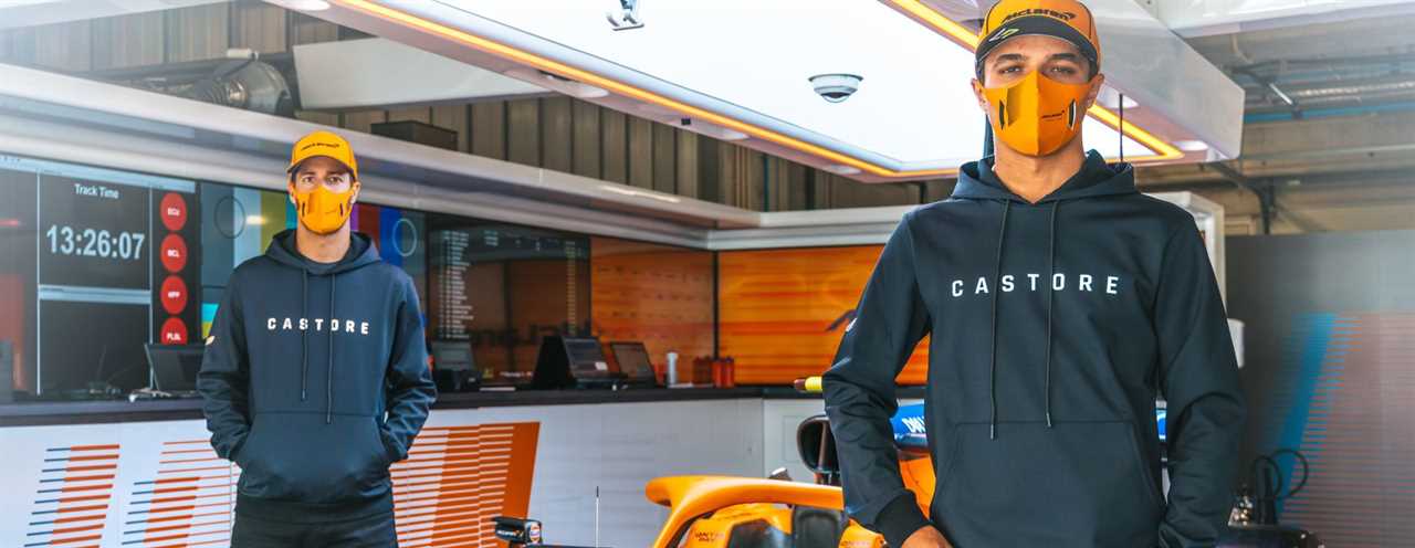 Castore becomes Official Team Apparel and Sportswear Partner for the McLaren Formula 1 team