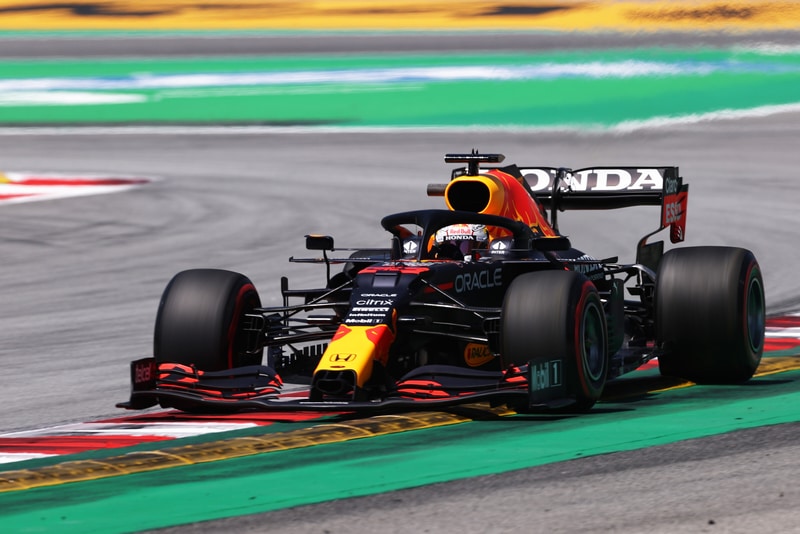 Verstappen in the lead for the final practice session of the Spanish Grand Prix