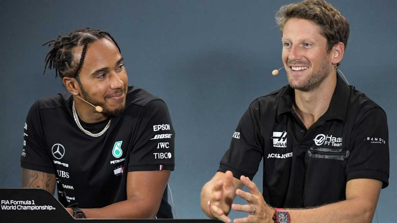 Romain Grosjean returns to F1 in a one-off Mercedes test