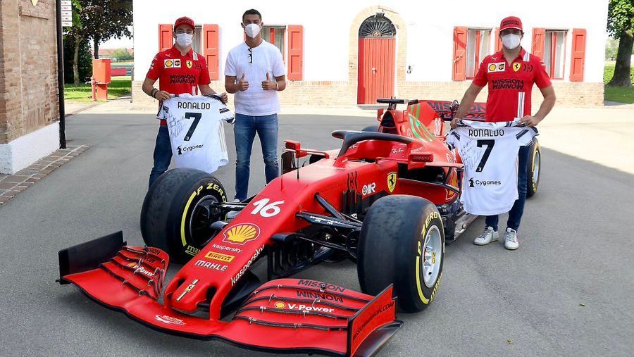 Ronaldo misses Juventus training to visit Ferrari headquarters