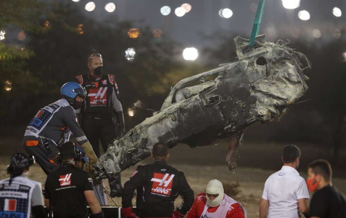 “I had a few flashbacks” – Romain Grosjean revisits the night of his fiery accident