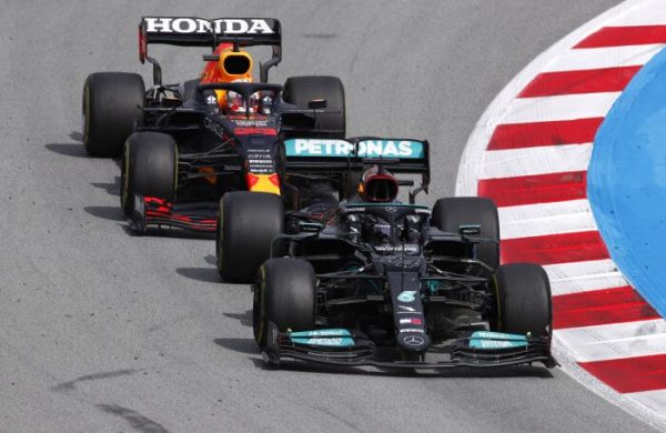 Mercedes AMG Petronas F1 Spanish Grand Prix race – double podium