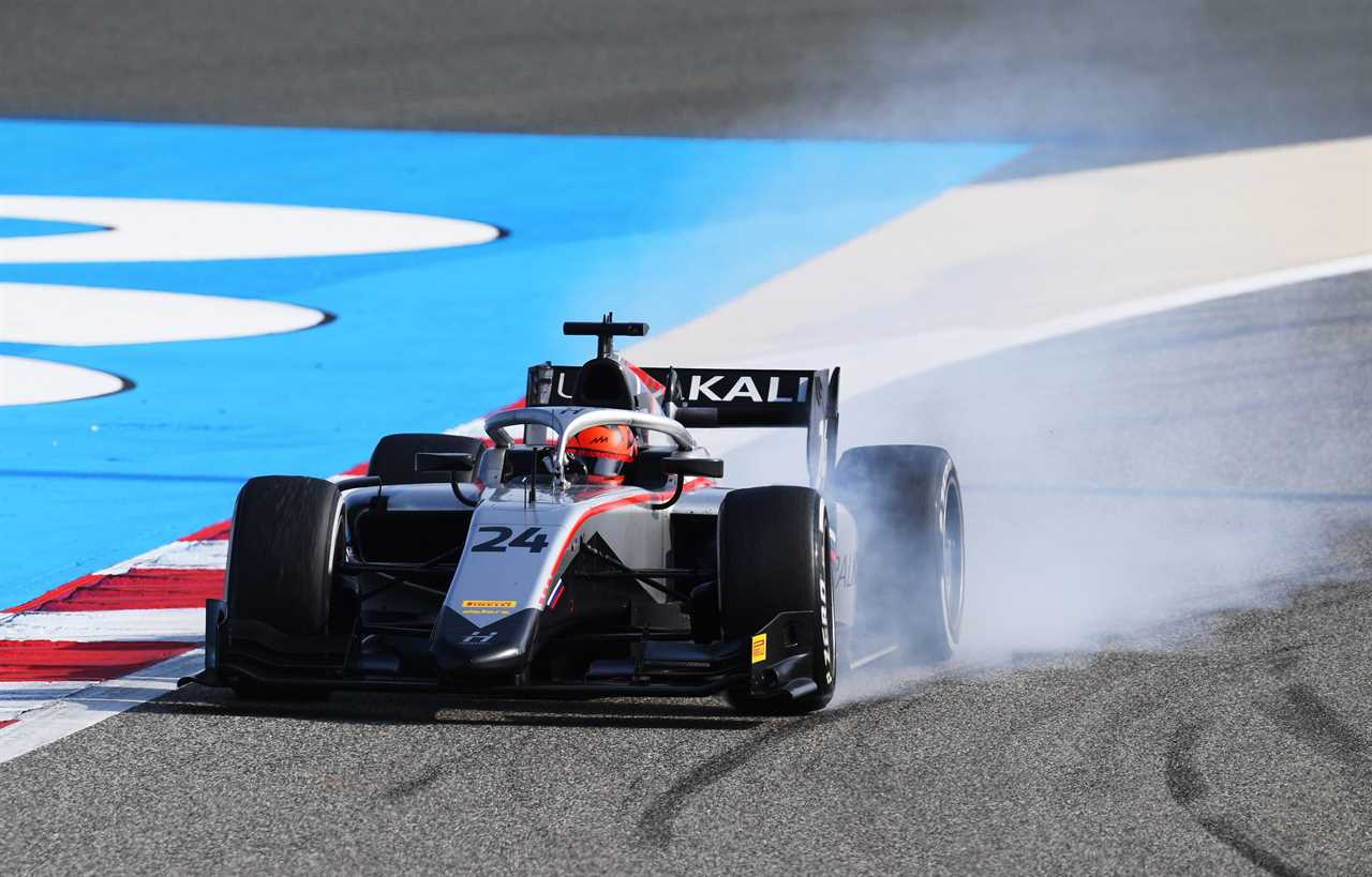 Formula 2 championship round 11sakhir sprint race