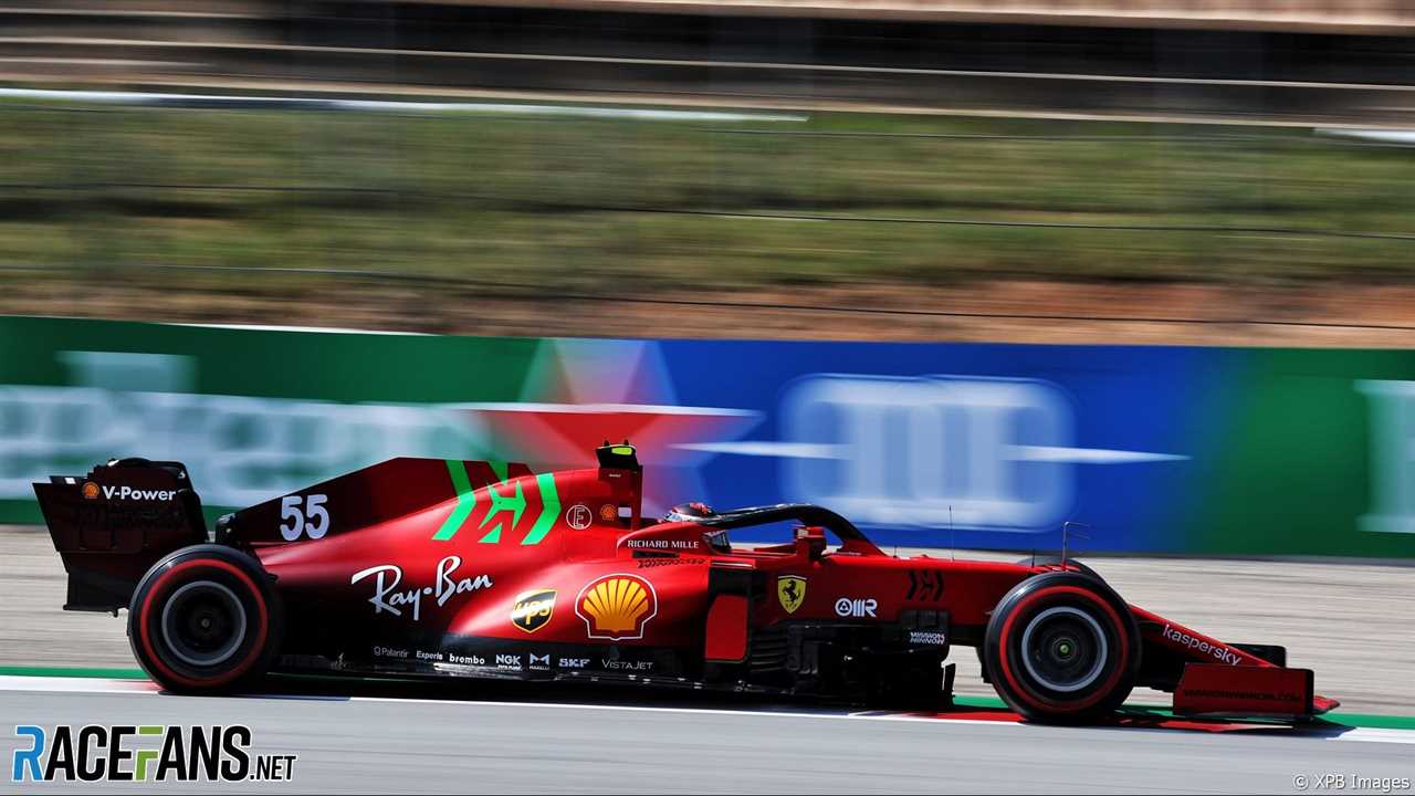 Carlos Sainz Jnr, Ferrari, Circuit de Catalunya, 2021