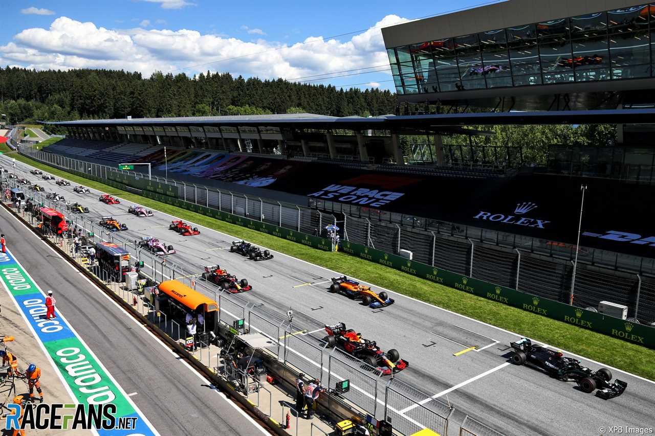 Start, Red Bull Ring, 2020
