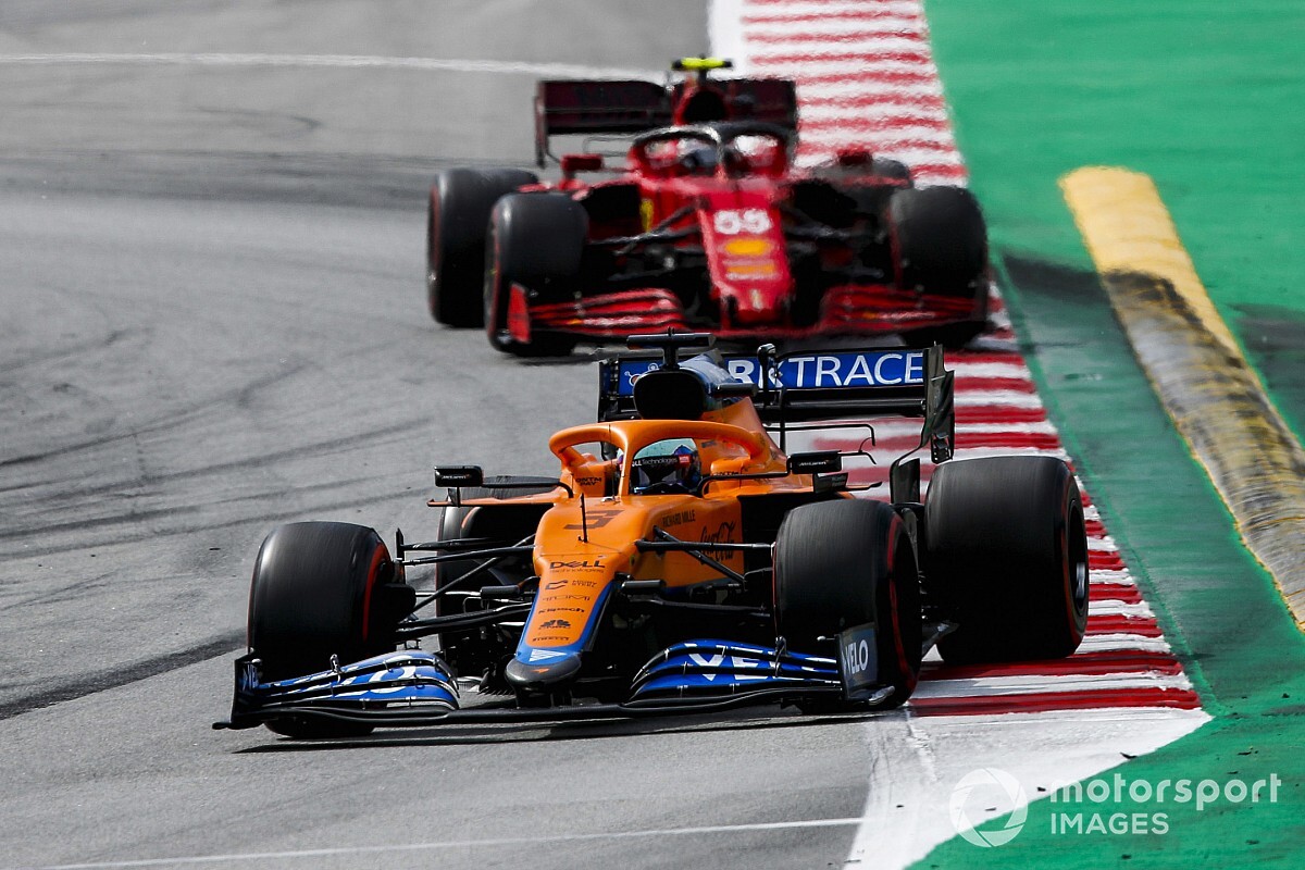 McLaren plans further upgrades to 2021 F1 car amid Ferrari battle