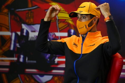 “Not on me” to help Ricciardo beat McLaren F1 fights: Lando Norris