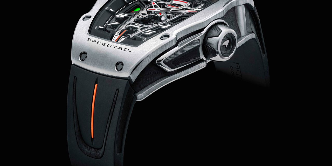 Richard Mille and McLaren put the Speedtail RM 40-01 into high gear