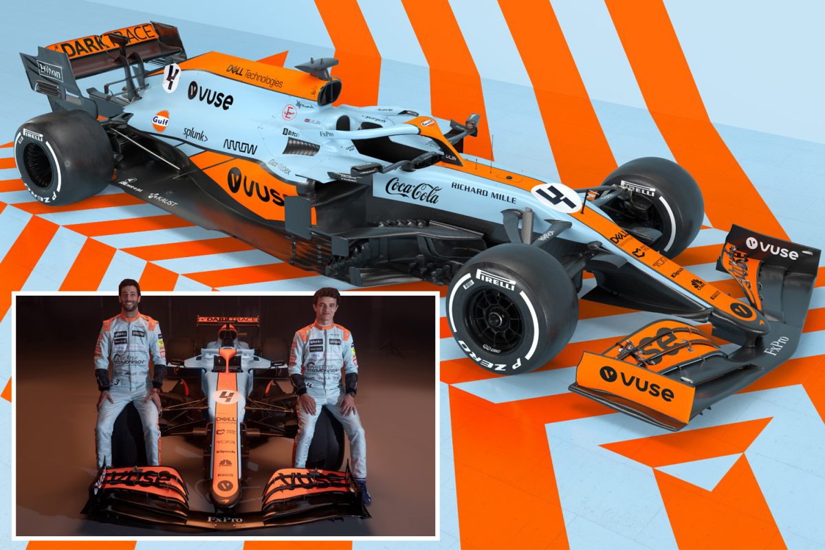 McLaren unveils a new one-off classic Gulf Oil livery for the most famous F1 race at the Monaco Grand Prix