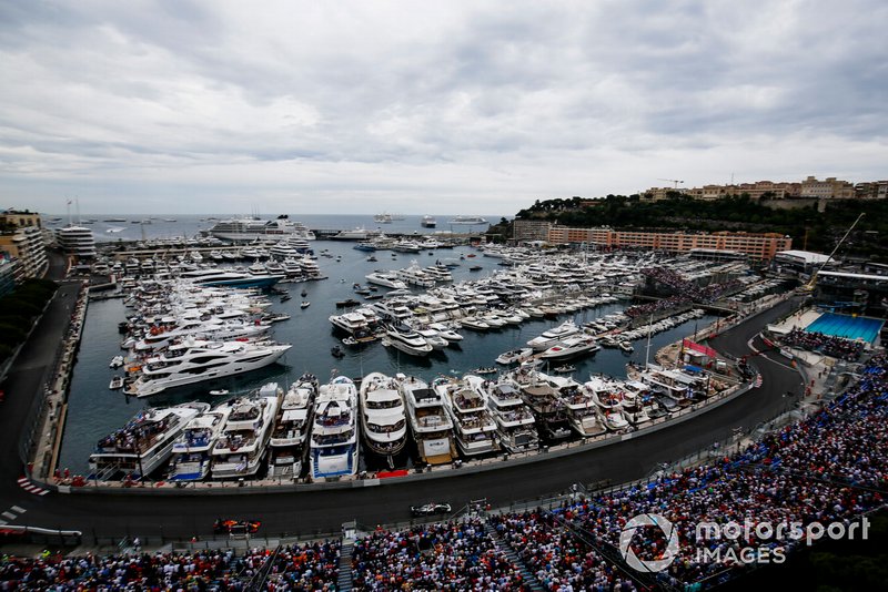 Lewis Hamilton, Mercedes AMG F1 W10, leads Max Verstappen, Red Bull Racing RB15