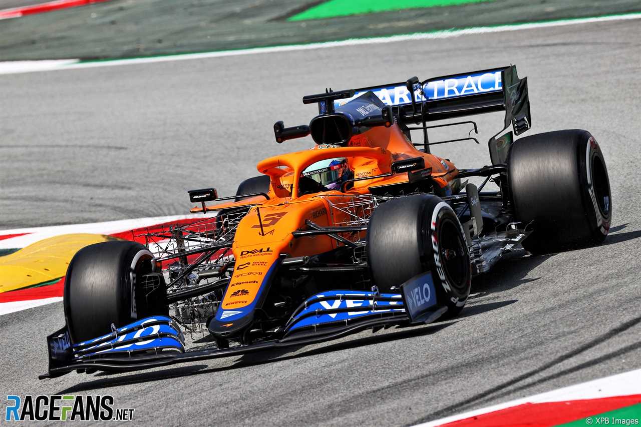 Daniel Ricciardo, McLaren, Circuit de Catalunya, 2021