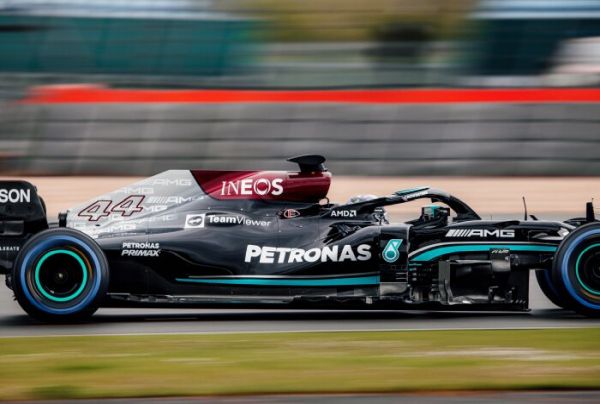 TeamViewer branded Mercedes-AMG Petronas F1 cars unveiled ahead of Monaco GP