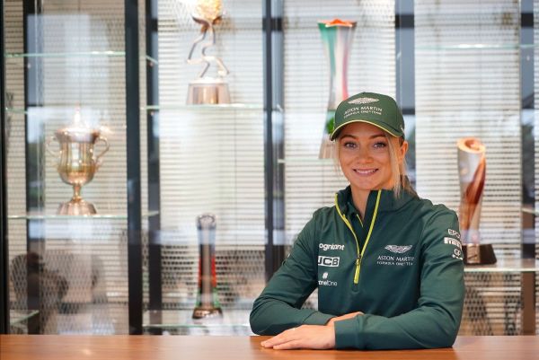 Jessica Hawkins joins Aston Martin Cognizant Formula One Team as Driver Ambassador
