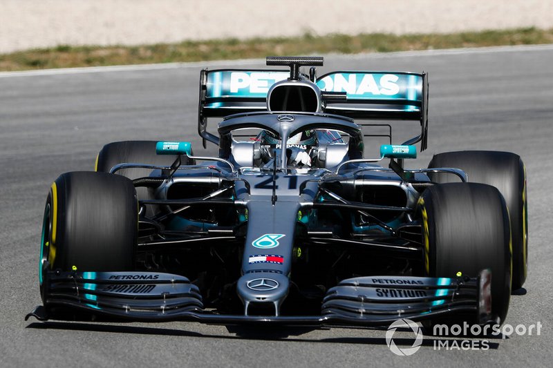 Nikita Mazepin, Mercedes AMG F1, Barcelona testing