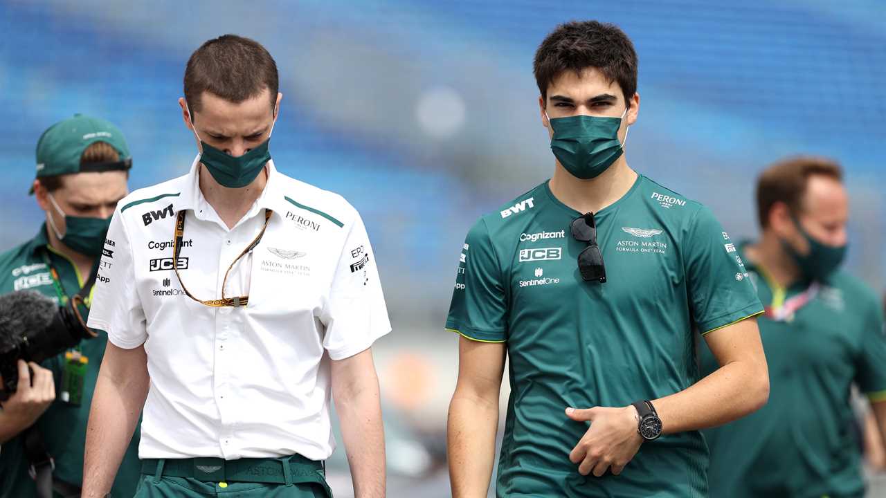 Monaco F1 Grand Prix Lance walk