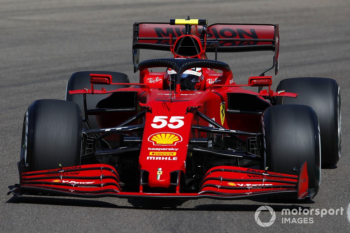 Sainz continues to build confidence in the Ferrari F1 starting system