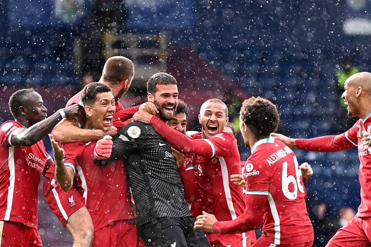 Alisson Becker is still celebrating its unlikely winner - the sporty social on Monday