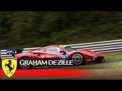 Focus on the Ferrari Challenge UK driver Graham De Zille