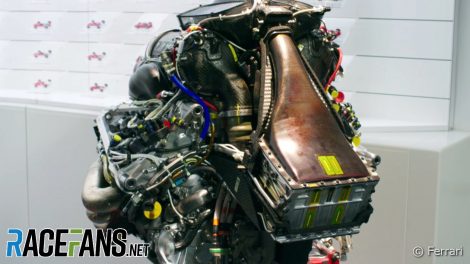 Ferrari 065 power unit, 2020