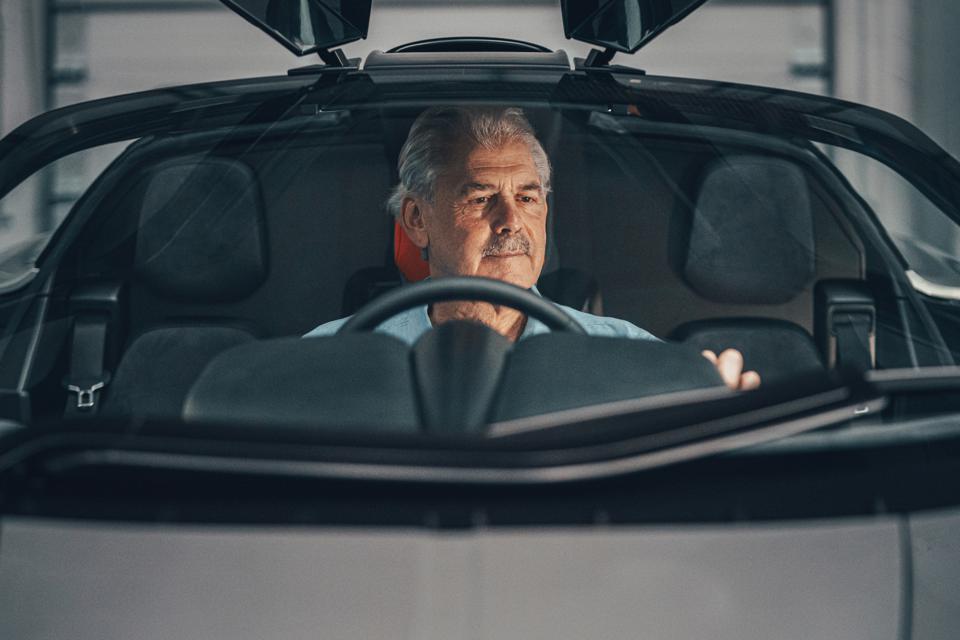 Professor Gordon Murray in the GMA T.50
