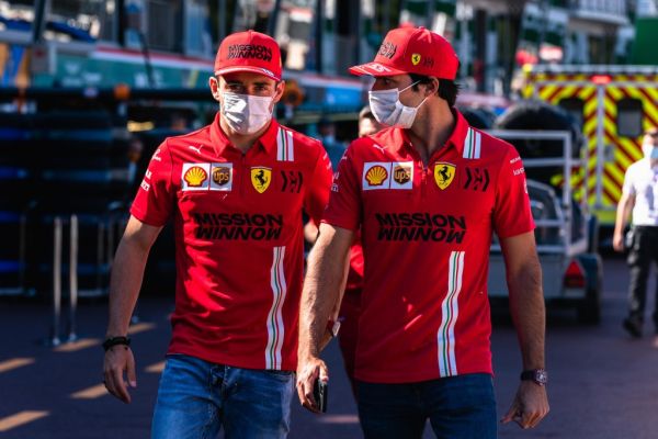 Scuderia Ferrari F1 Monaco Grand-Prix practices, Leclerc and Sainz first and second