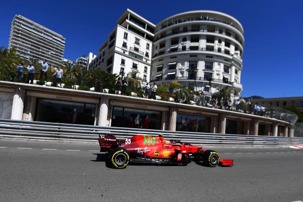Scuderia Ferrari F1 Monaco Grand-Prix practices, Leclerc and Sainz first and second