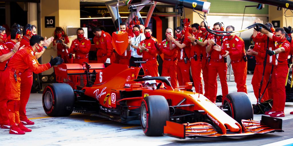 Ferrari, Vettel End Unforgettable F1 season with one last whimper