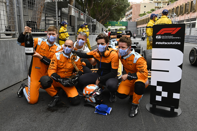 Andreas Seidl praises the team in Monaco and at the plant after Lando Norris' podium