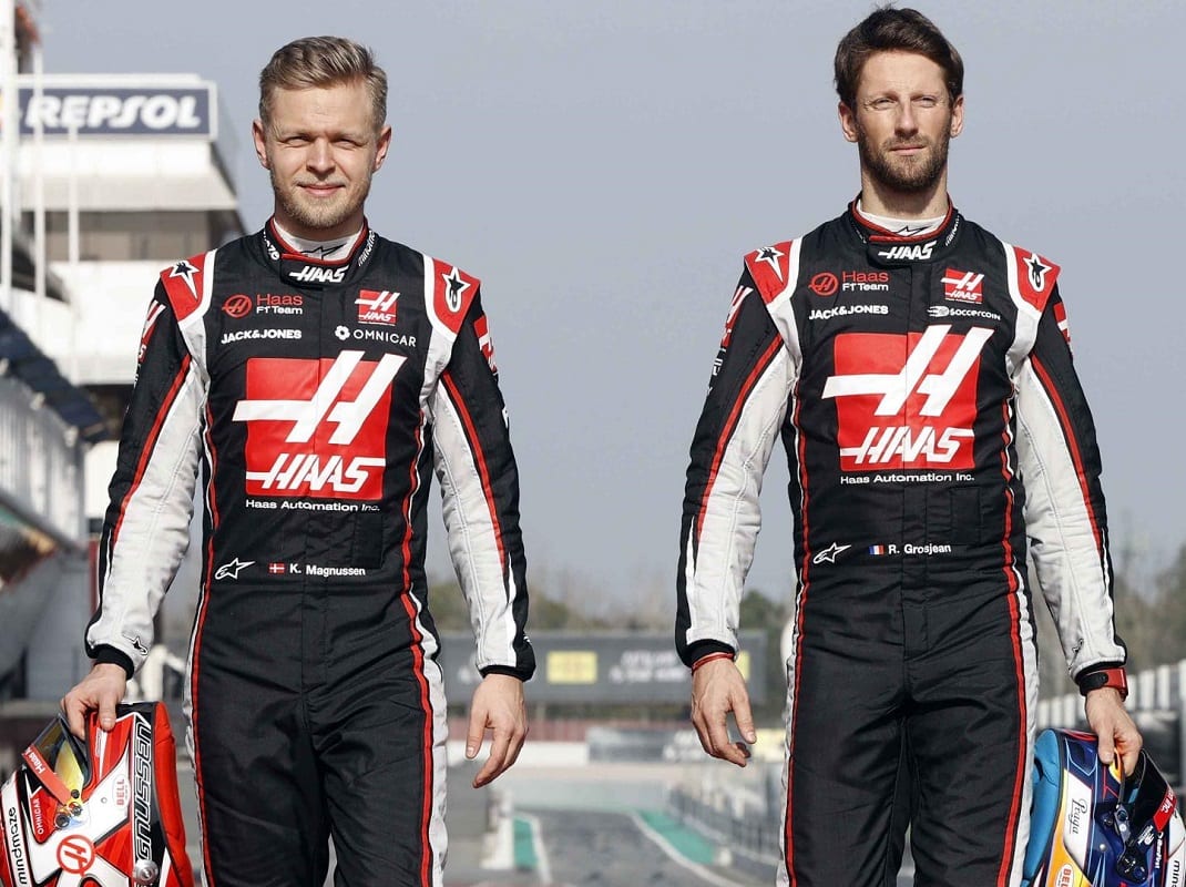 Grosjean & Magnussen confirm