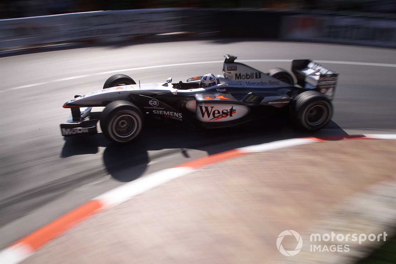 David Coulthard (McLaren MP4/16 Mercedes), 2001 Monaco GP