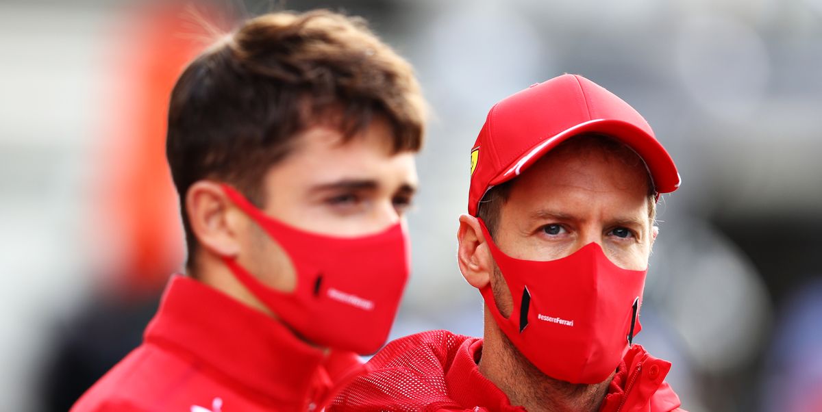 Four-time F1 champion Sebastian Vettel makes Ferrari laugh for the last time