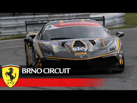 Ferrari Challenge EU, Brno Circuit onboard lap