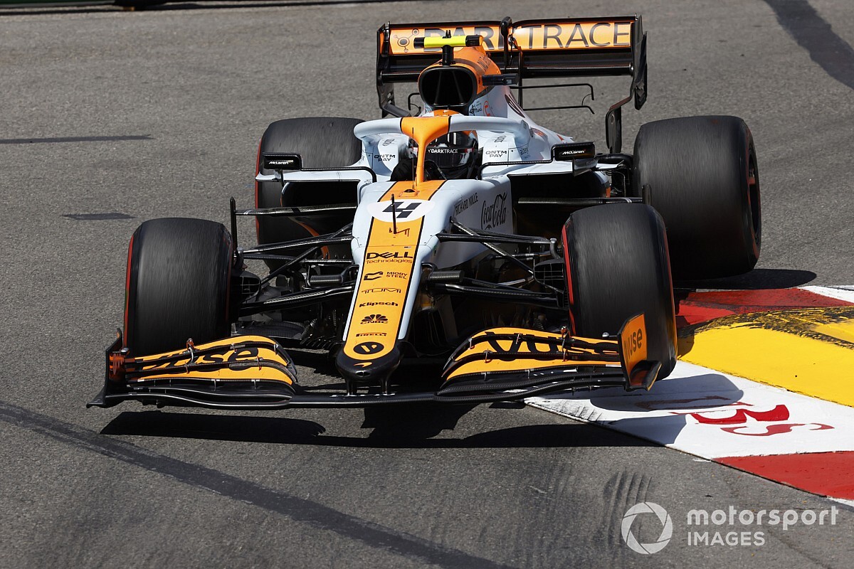 Norris unable to drive McLaren F1 car the way he wants
