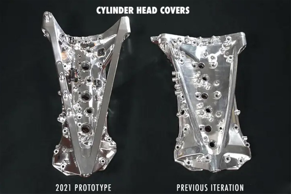 Engine cylinder head covers