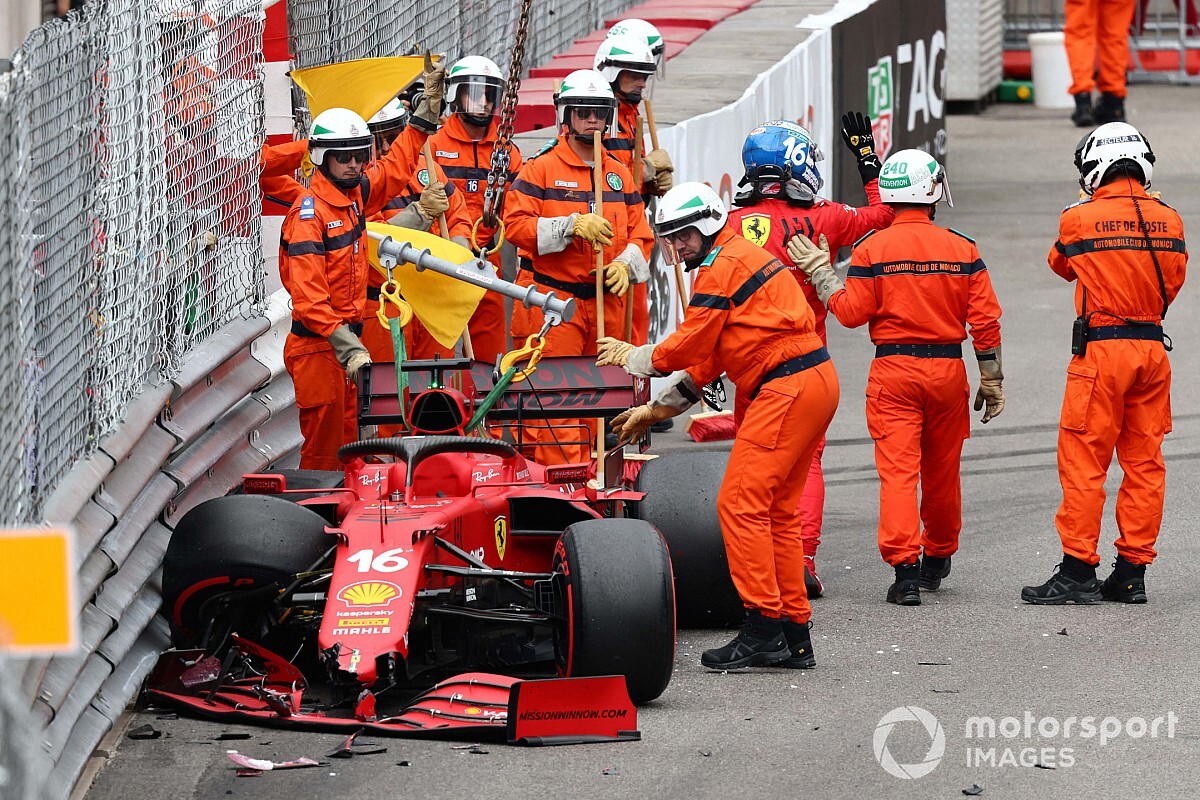 Ferrari: Leclerc driveshaft issue may be unrelated to Monaco qualifying crash