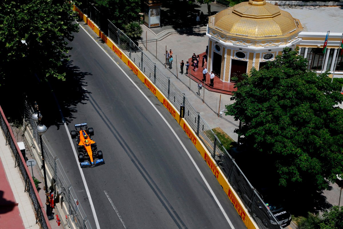 Azerbaijan Grand Prix: Lando Norris concedes McLaren F1 behind Ferrari in Baku