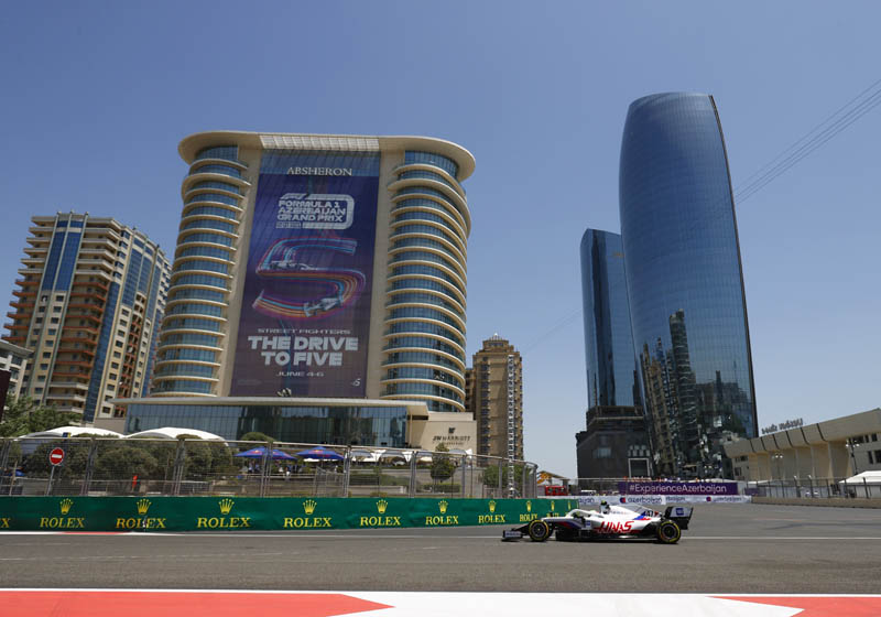Azerbaijan GP: Notes on Practice Team - Haas