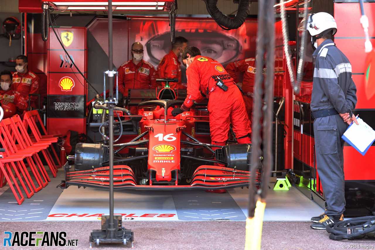 Charles Leclerc, Ferrari, Monaco, 2021